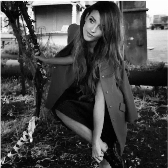 FRNCH Paris Black Long Blazer Jacket Size Small - Picture 7 of 7